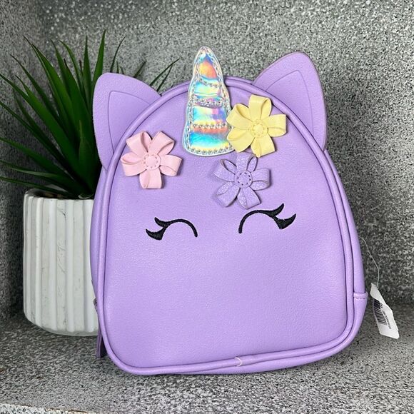Bath & Body Works Unicorn Makeup Cosmetic Case Organizer Portable Storage Bag - Picture 1 of 6